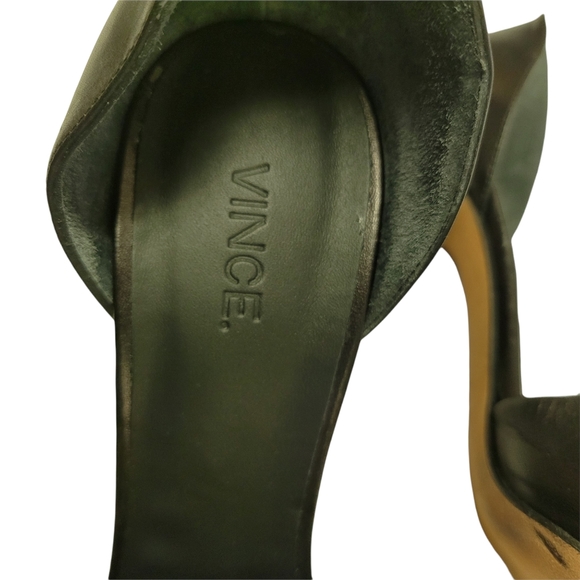 Vince. Women's Claire d'Orsay Leather Black - Picture 3 of 11